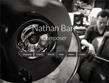 Tablet Screenshot of nathanbarr.com